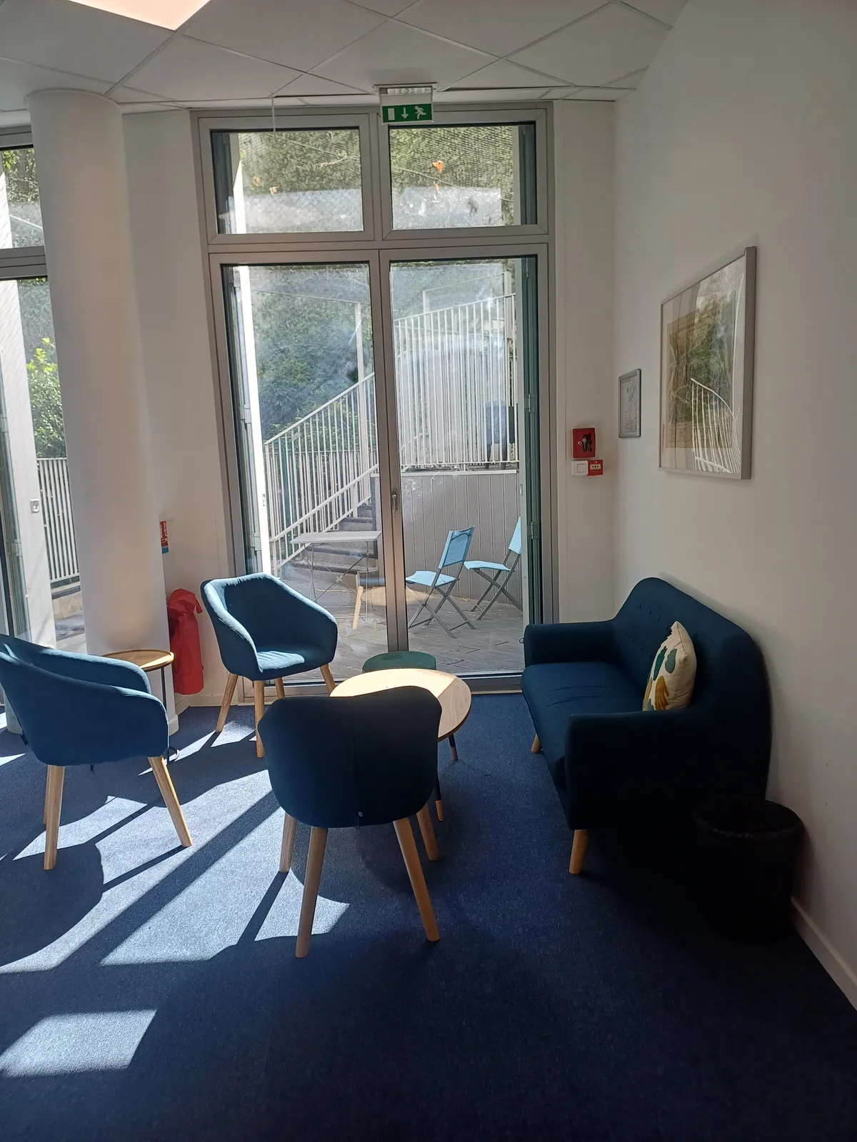 Un acogedor espacio de estudio en nuestro campus Henri IV