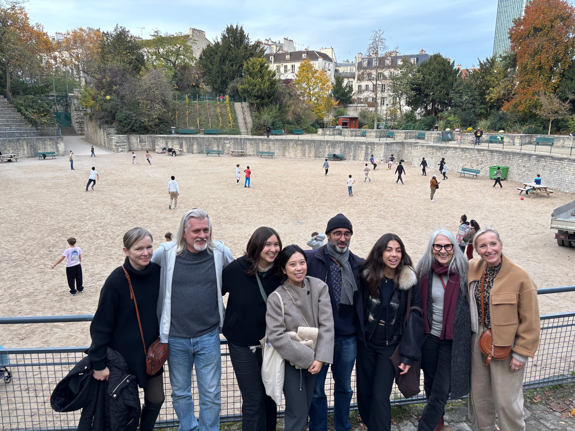 A closed French group programme for a school in Paris with FAYLI