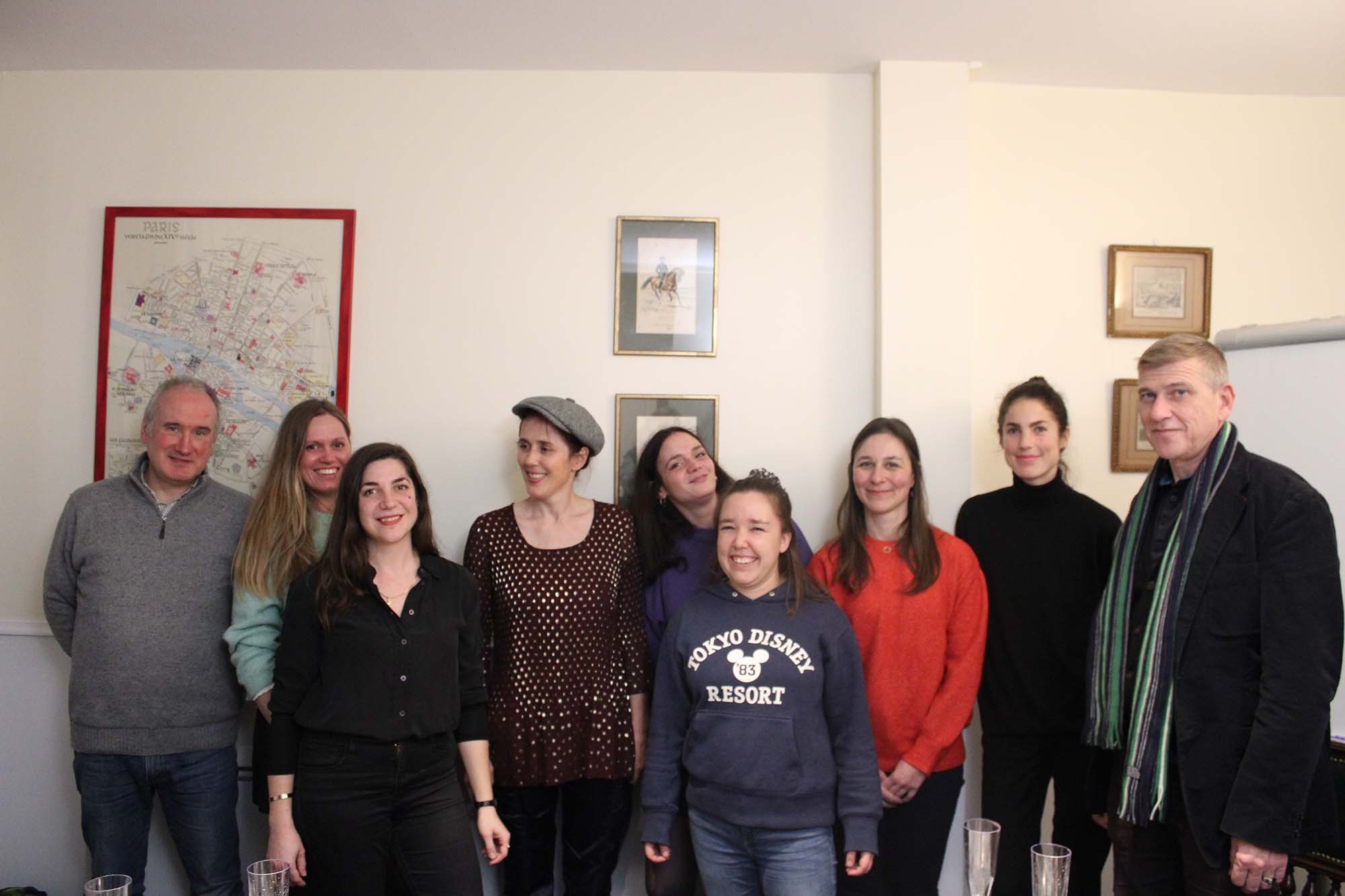 Alumnos en una clase de francés online con French As You Like It