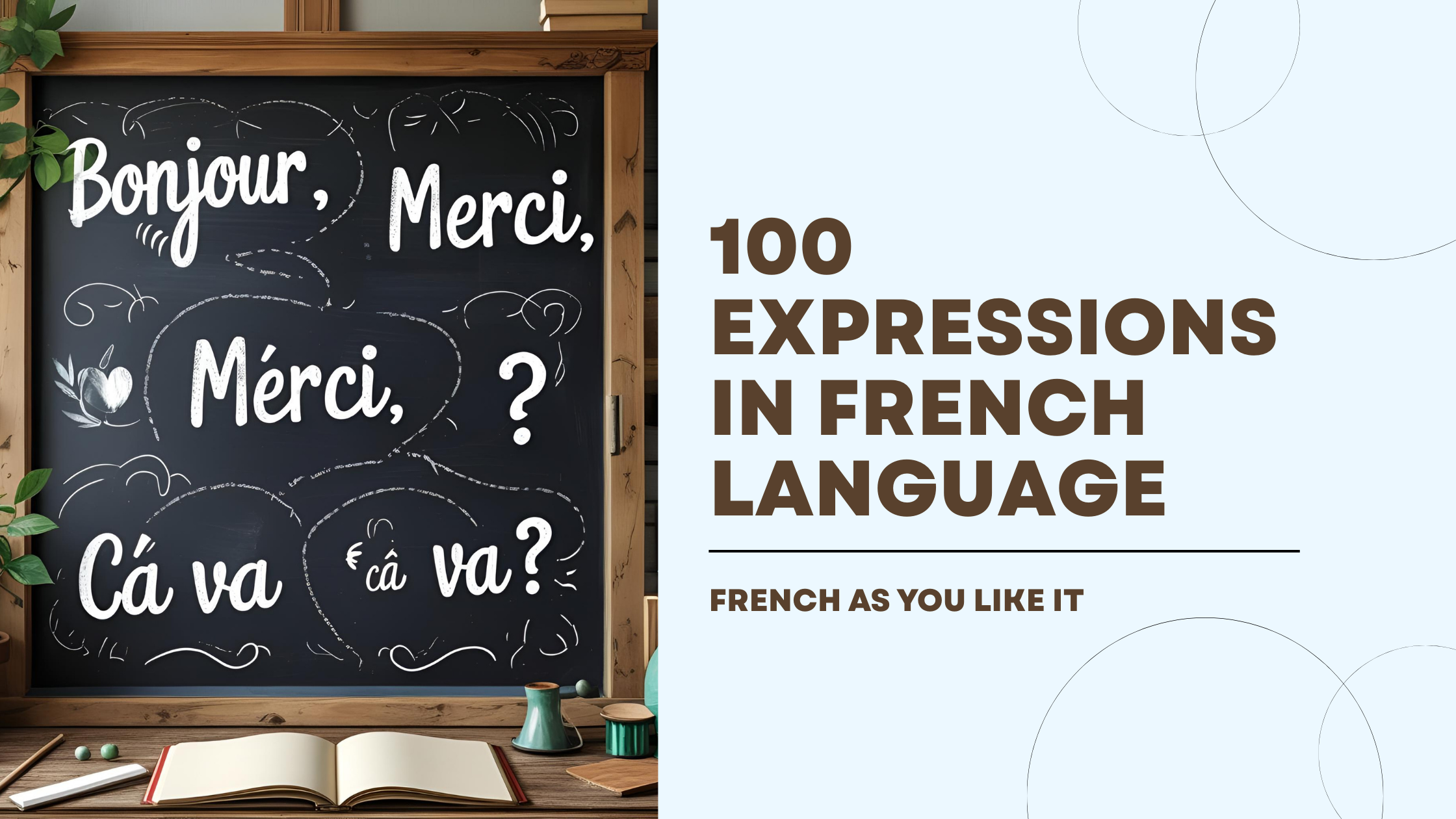 100 expression in french