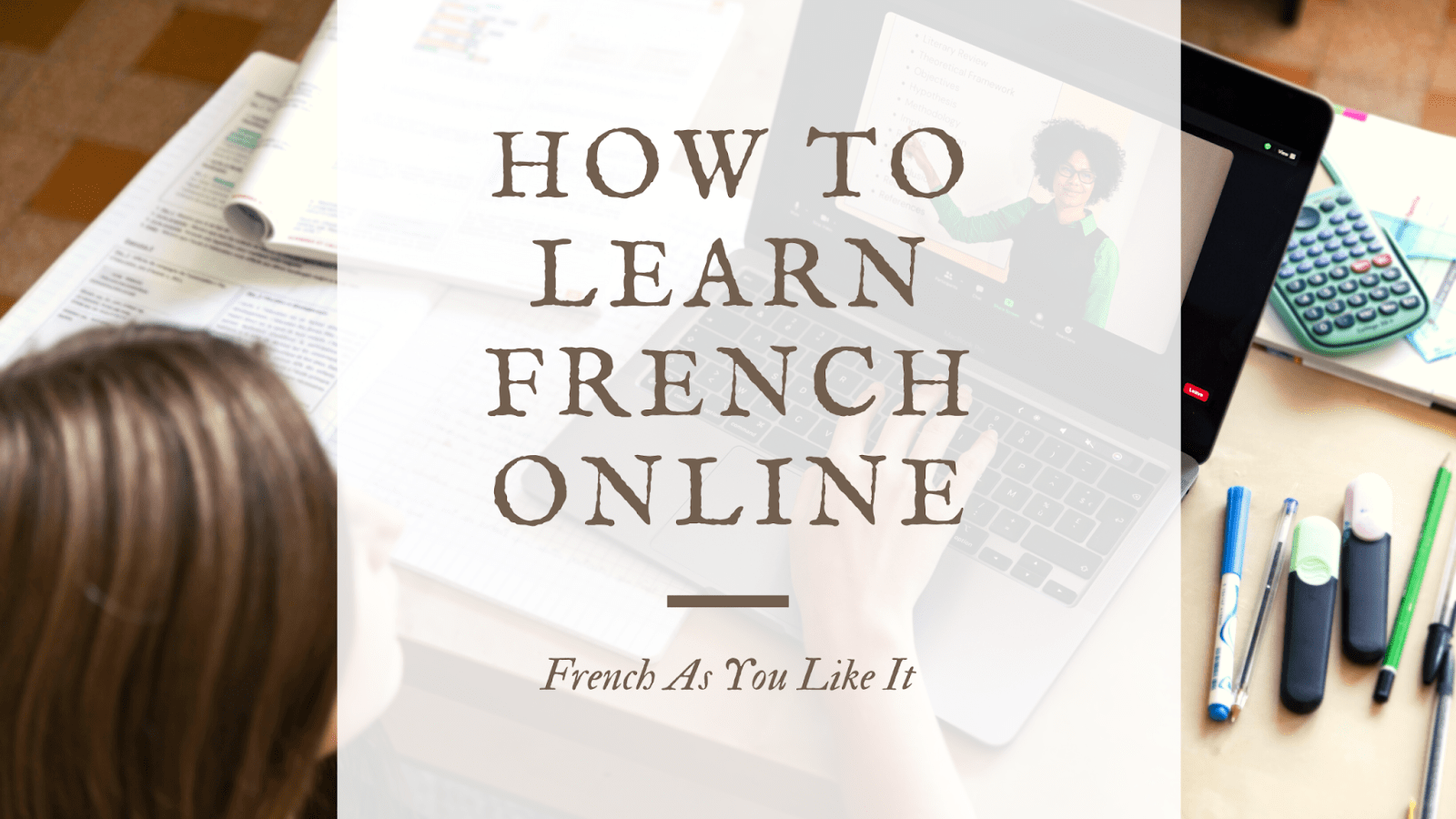 how to learn french online