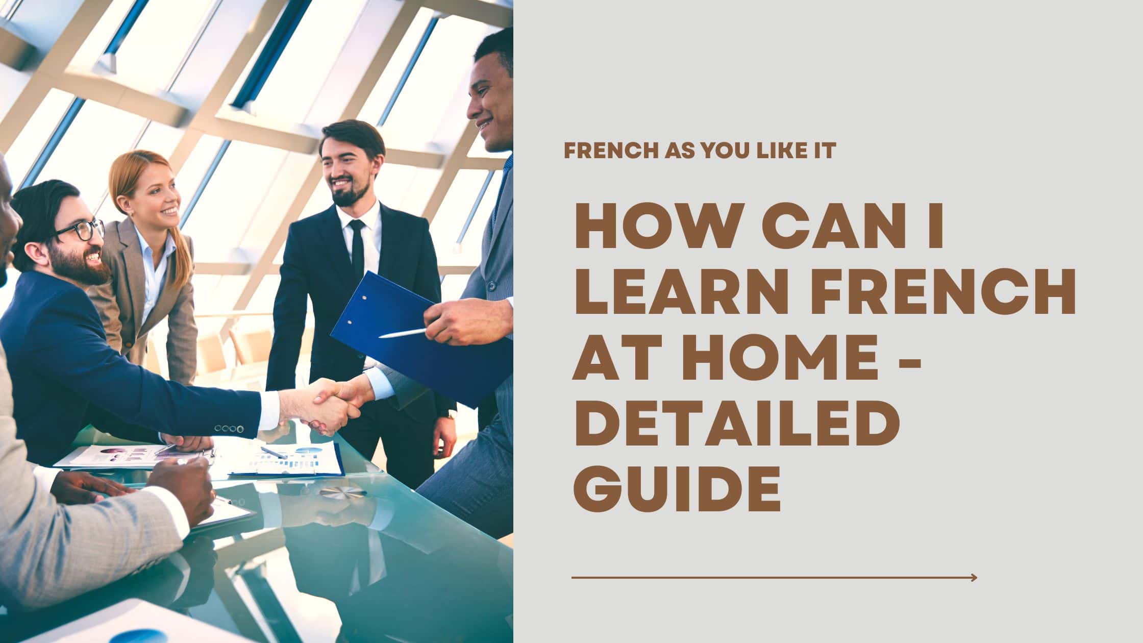 Know How to Learn French at Home