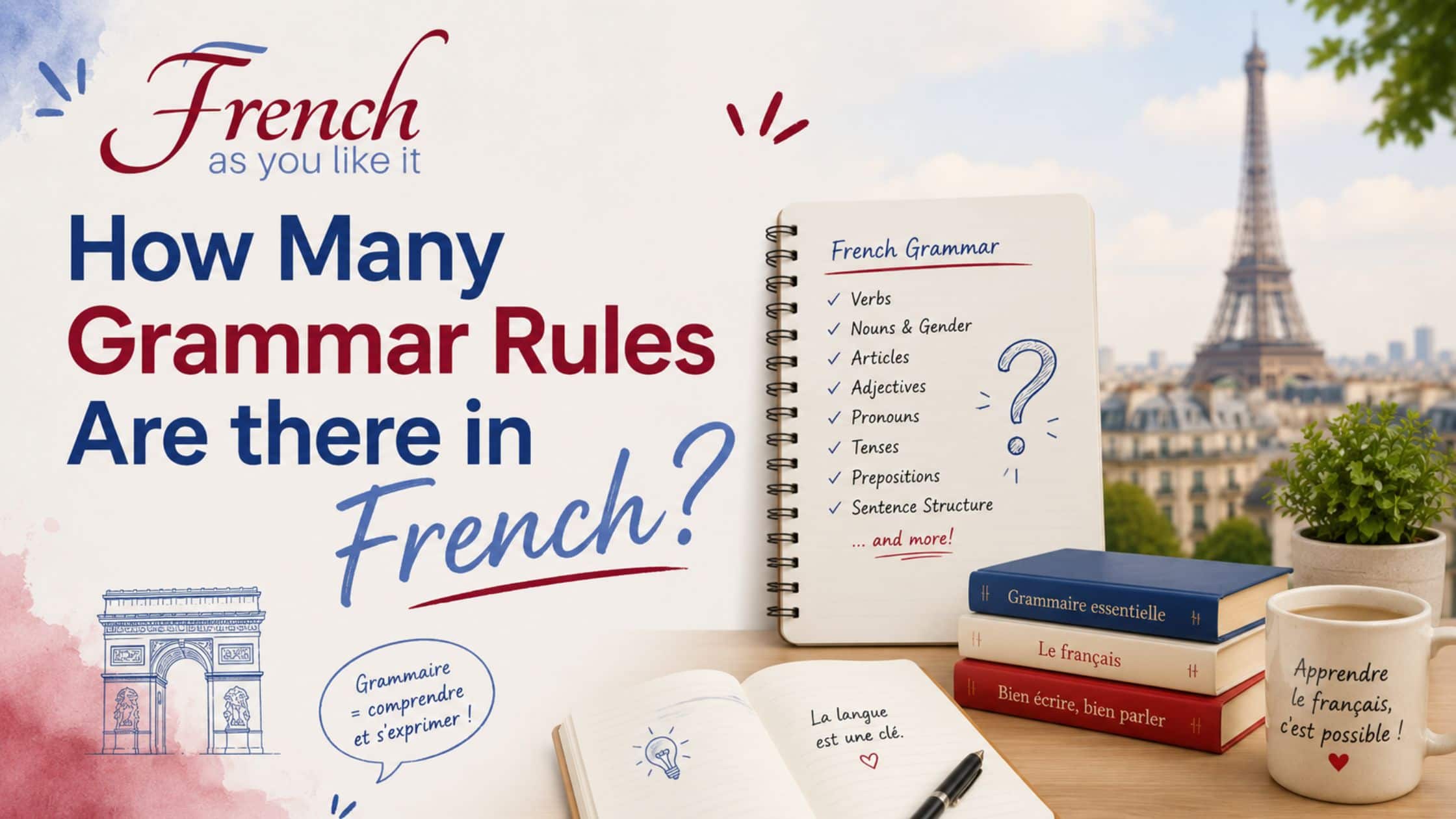 Know How Many Grammar Rules Are there in French