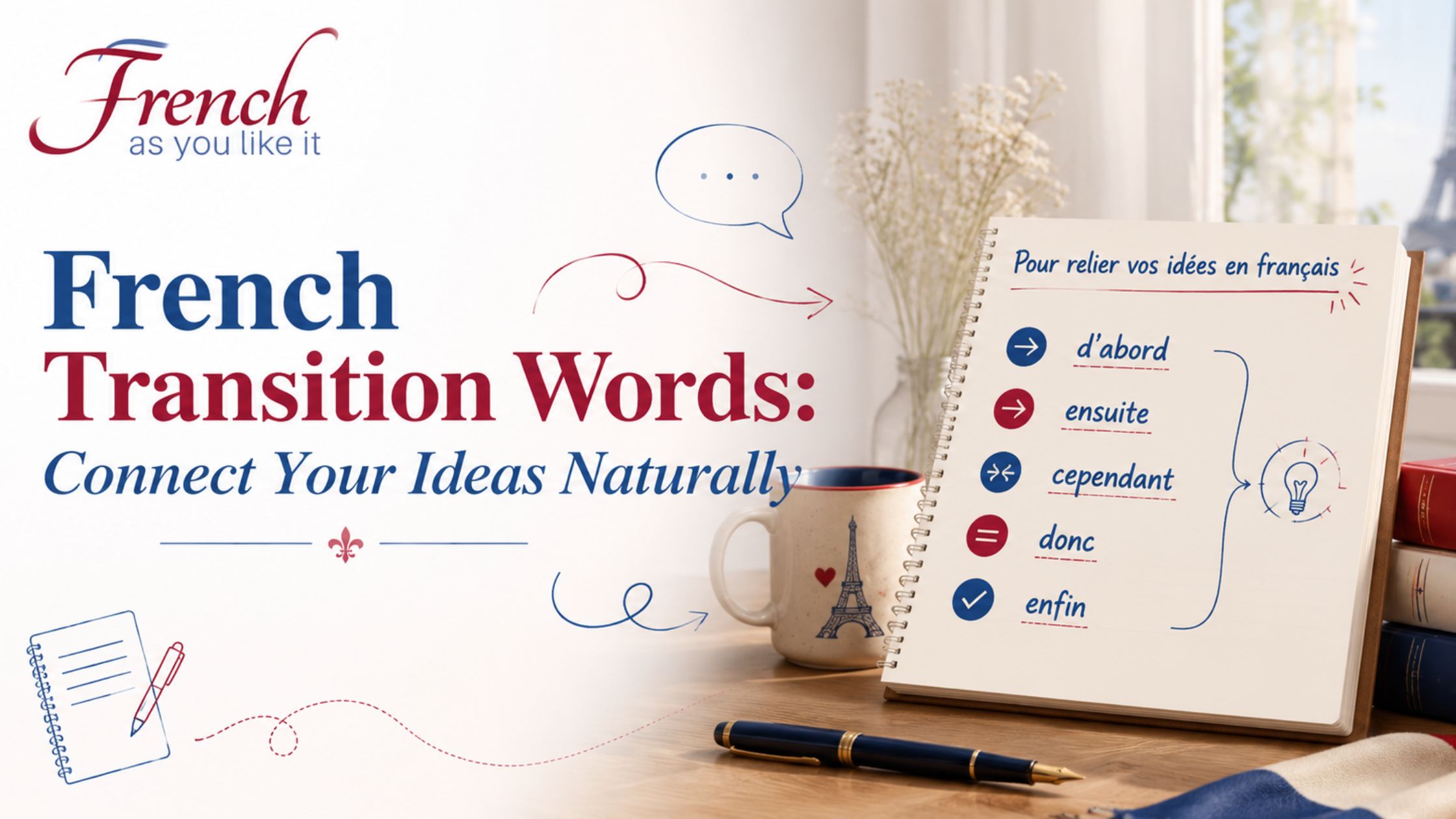 Know French Transition Words